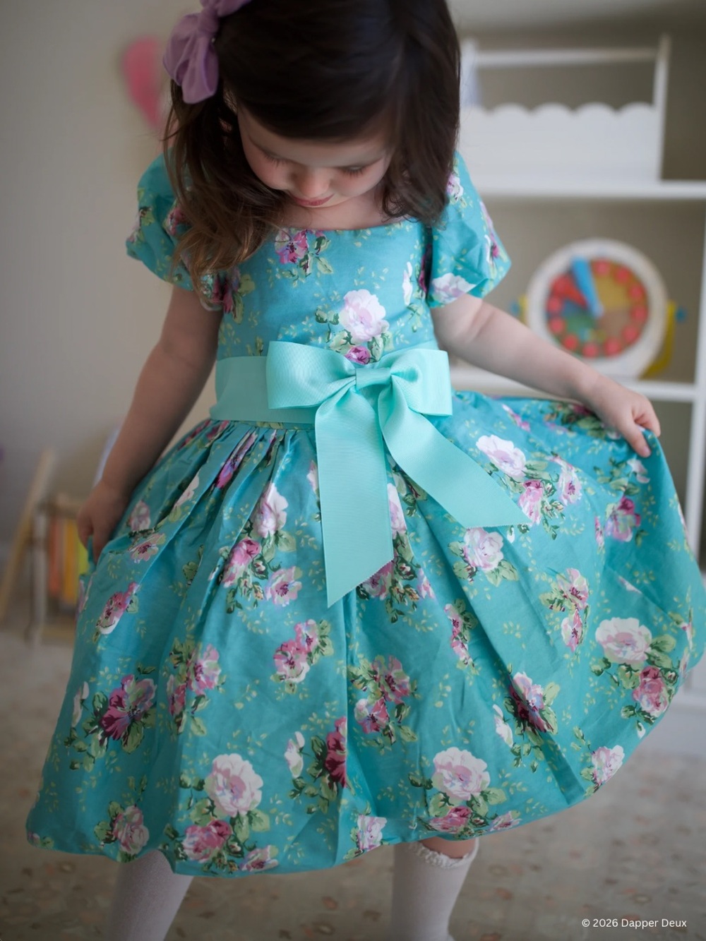 Trish Scully | Arielle Dress in Spring Floral